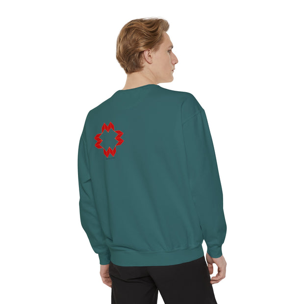 Unisex Sweatshirt Featuring a Rebus "Ready" Puzzle