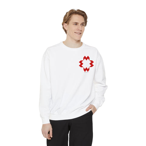 Unisex Sweatshirt Featuring a Rebus "Ready" Puzzle