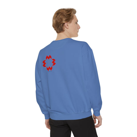 Unisex Sweatshirt Featuring a Rebus "Ready" Puzzle