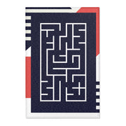 Area Rug Featuring a Maze Puzzle